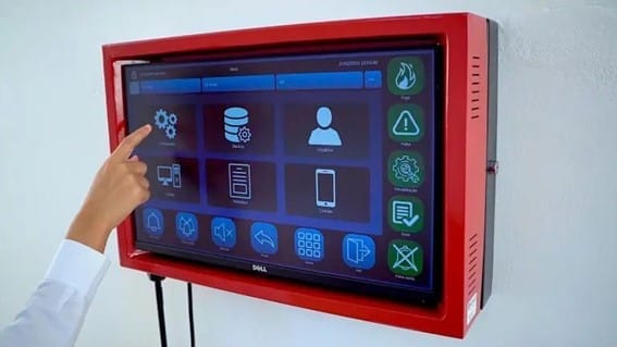 monitoramento precoce e alarme a distância