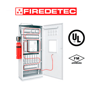 Sistemas de combate a incêndio para armários EX FireDETEC