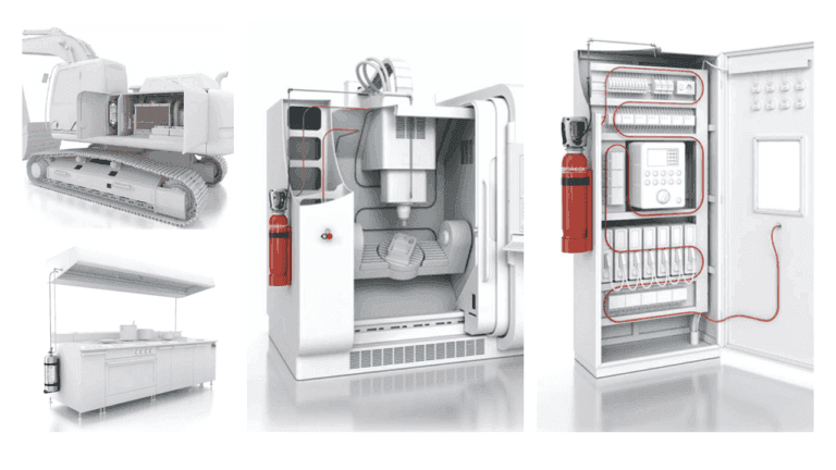 Sistemas Modulares de Supressão de Incêndio pré-fabricados