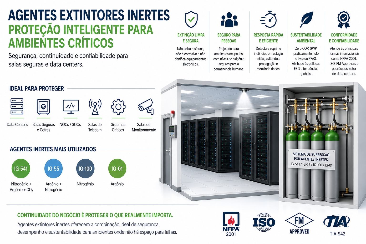 AGENTES EXTINTORES INERTES - Soluções Inovadoras de Proteção Contra ...